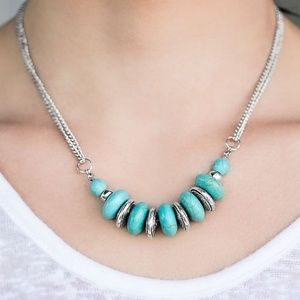 Jewelry - On Mountain Time - Blue Necklace Set Jewelry - On Mountain Time - Blue Necklace Set